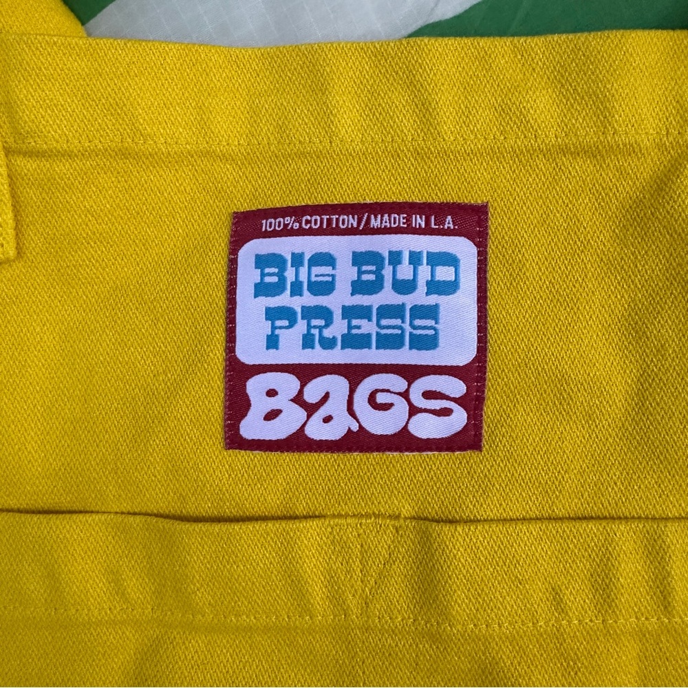 BIG BUD PRESS everyday tote yellow - Picture 2 of 5